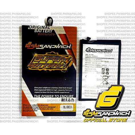 GSMSANDWICH Super Battery INFINIX HOT I BL CX Shopee Philippines