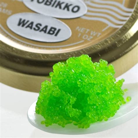 Wasabi Caviar Wasabi Masago Capelin Caviar Gourmet Food Store