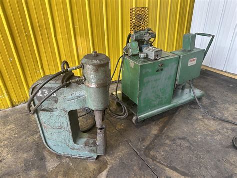 50 Ton Whitney C Frame Hydraulic Punch W Hydraulic Power Unit Stock