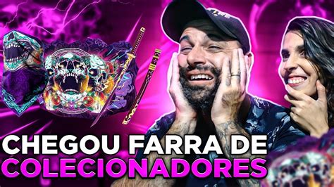 FREE FIRE AO VIVO CHEGOU A FARRA DOS COLECIONADORESRUMO AO