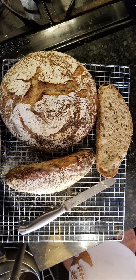 Fwsy Double Fed Sweet Levain Best Bread To Date R Breadit