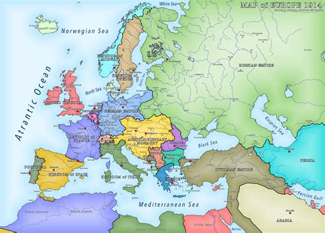map of europe 1914 quiz 4