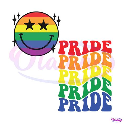 Pride Month Svg Gay Pride Rainbow Svg Graphic Design File