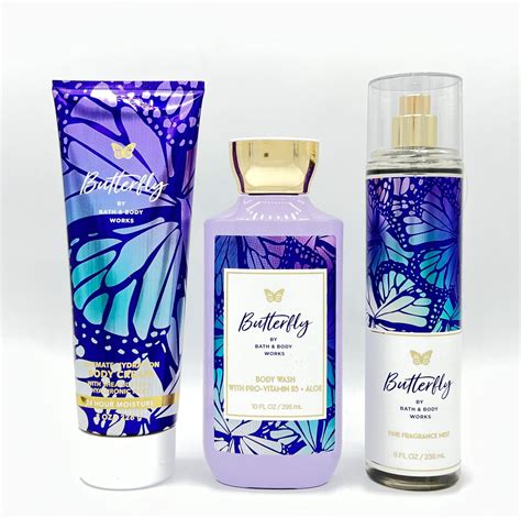 Amazon.com : Bath & Body Works Butterfly 3-Piece Bundle ~ Ultimate
