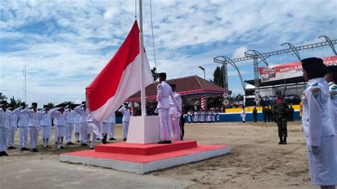 Pemkab Aru Gelar Upacara Peringatan Hut Kemerdekaan Ri Ke 78 Dengan Khidmat