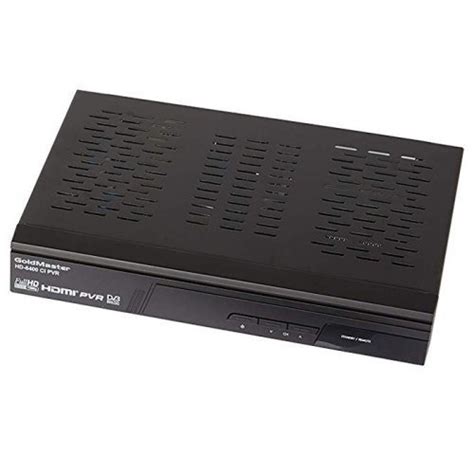 Goldmaster HD 6400 CI PVR Dijital Uydu Alıcısı incehesap