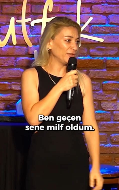 Geçen sene milf oldum diyen komedyenin sözleri sosyal medyada gündem
