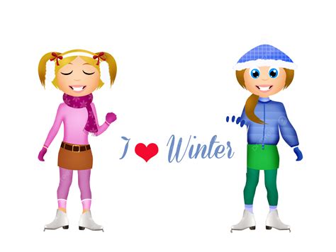 I Love Winter Frost Snowy Friends, Ice, Snow, Child PNG Transparent