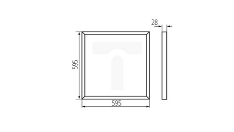 Panel Podtynkowy Natynkowy W Led Barev Bl Ledn W Nw Lm K