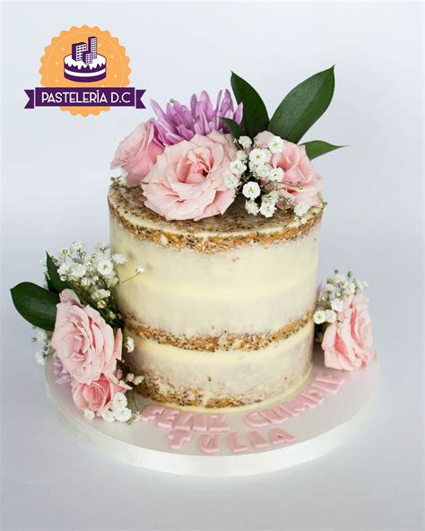 Naked cakes de cumpleaños Pastelería D C