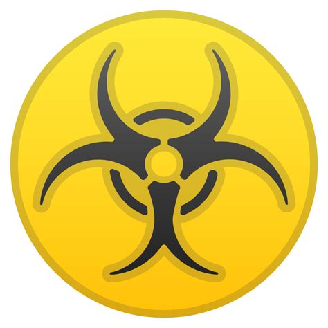 Biohazard знак PNG картинки скачать бесплатно