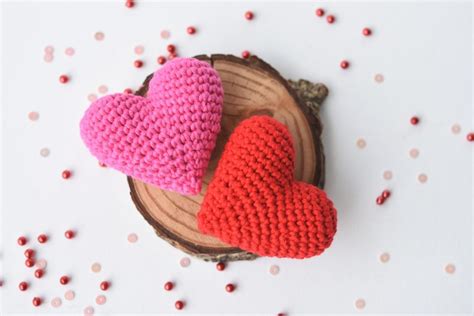 Amigurumi Heart Pattern Diy Valentine`s T Idea Lilleliis