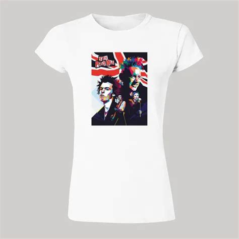 Playera Mujer Rock Sex Pistols Ilustración b Meses sin interés