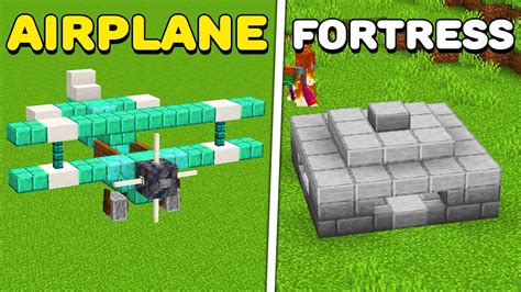 Minecraft 5 Military Build Hacks And Ideas Youtube