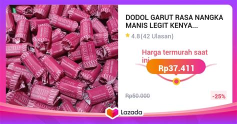 DODOL GARUT RASA NANGKA MANIS LEGIT KENYAL CAMILAN OLEH OLEH KHAS GARUT