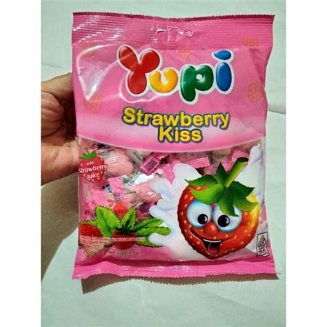 Jual Permen Yupi Strawberry Kiss Permen Jeli Permen Jelly Permen