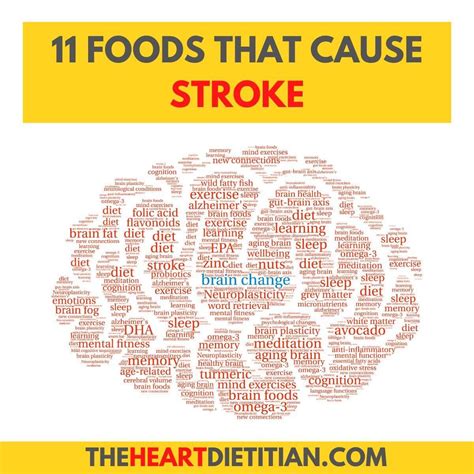 11 Foods That Cause Stroke The Heart Dietitian