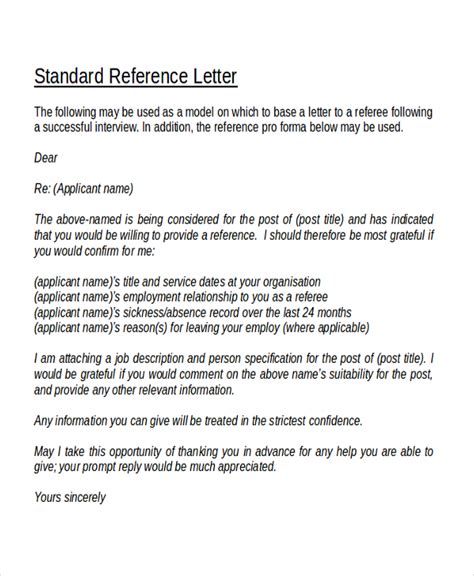 standard letter format template pics format kid