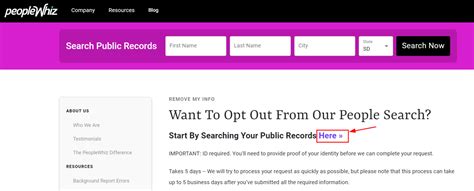 People Whiz Opt Out Personal Information Removal Guide 2025 Pureprivacy