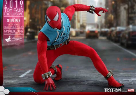 Hot Toys Scarlet Spider Suit Spider Man Ps Showcase Review Figround