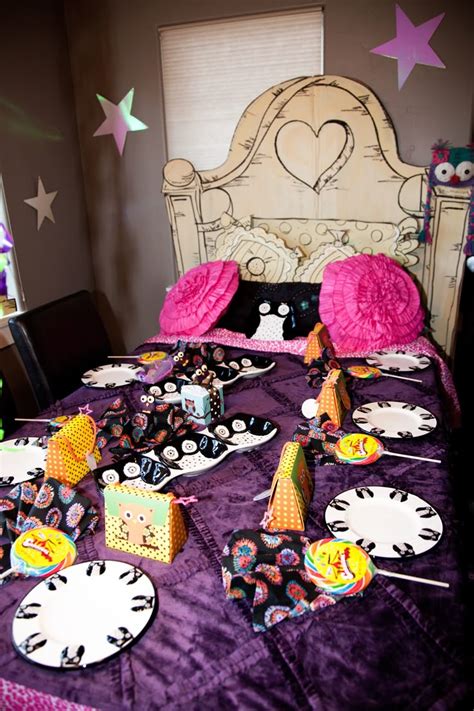 Оформление комнаты для пижамной вечеринки 80 фото