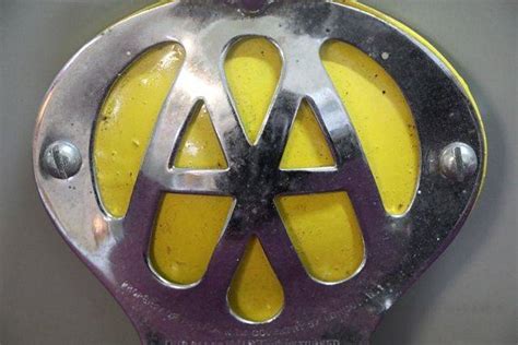 Aa Car Badge Xxxx Antique Complex