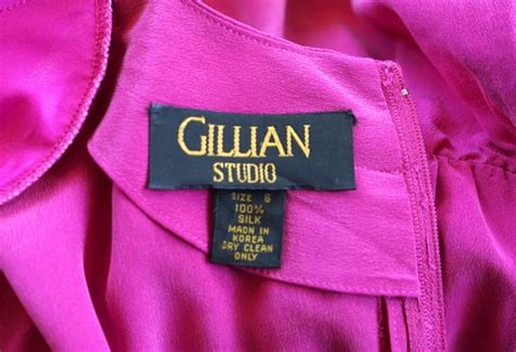 Hi Barbie Hot Pink S Silk Dress Gem