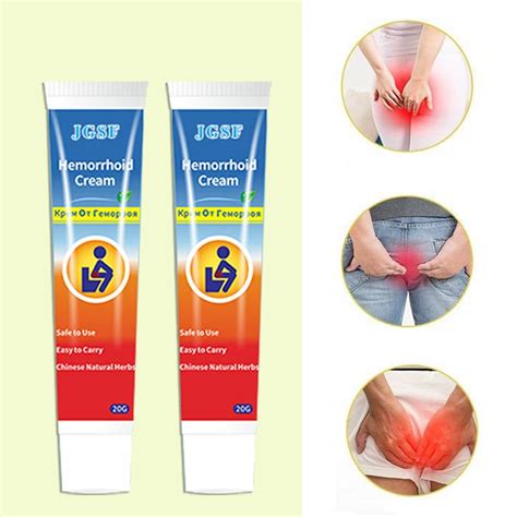 New Arrival Plant Herbal Hemorrhoid Ointment Relieve Pain Anal Bleeding Swelling Anal Fissure