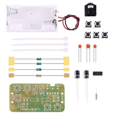 Vert Kit R Cepteur De Radio Fm St R O Mhz Mhz Kit De Soudage