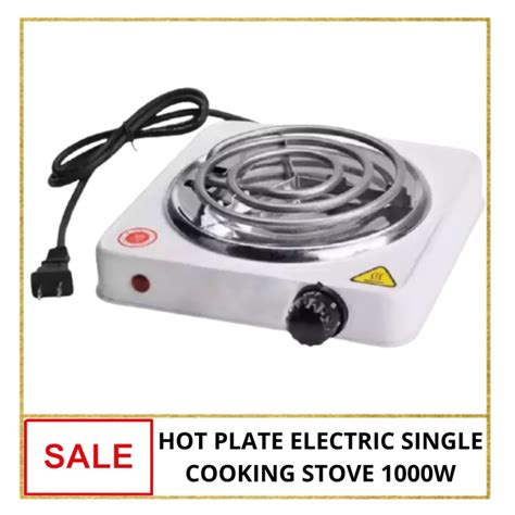 Portable Electric Stove Single Burner Hot Plate Electric Stove White Lazada Ph