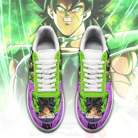Hot Broly Custom Dragon Ball Anime Naf Nike Air Force Shoes Express Your Unique Style With