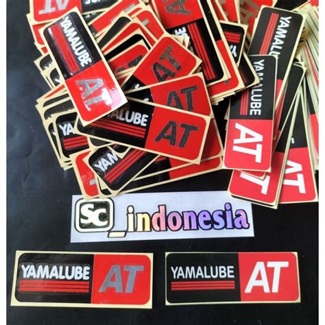 Jual STIKER YAMALUBE AT | Shopee Indonesia