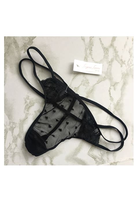 Lingerie Letters Heart Thong Women S Underwear Online