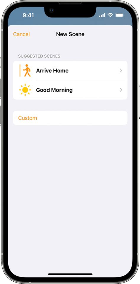 Create Scenes And Automations With The Home App Apple Support In