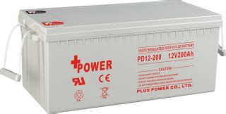 Plus Power Battery Deep Cycle Series Pd V Ah Solar Storage