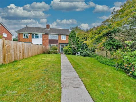 3 Bed Semi Detached House For Sale In Lichfield Road Bloxwich Walsall