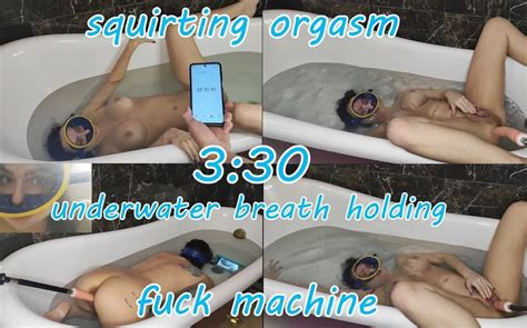 Underwater Fun With Fuck Machine And Huge Squirting Orgasm Amateur Amateur Porn Xhamster
