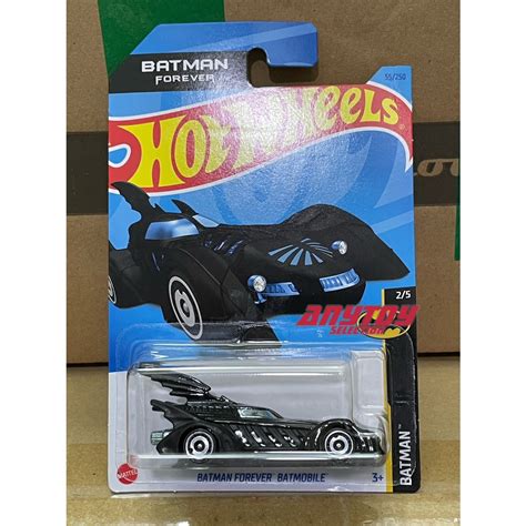 Hot Wheels Rodas Quentes BATMAN FOREVER BATMOBILE 1 64 Modelo Escala Fundida Carro Shopee Brasil