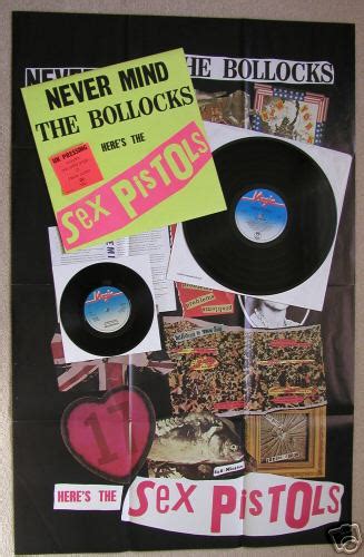 Popsike SEX PISTOLS Never Mind The Bollocks Promo Poster 7 Auction Details
