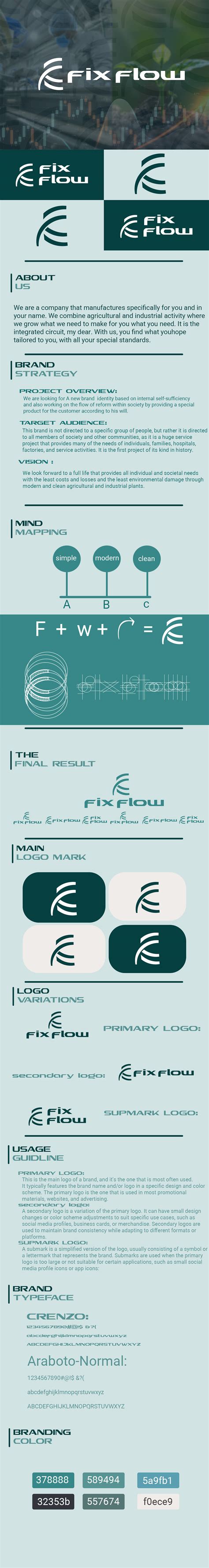 fix flow brand :: Behance