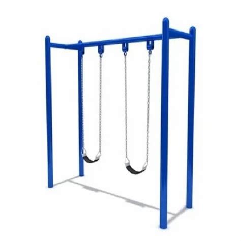 Mild Steel Frp Outdoor Playground Double Swing Seating Capacity 2 At