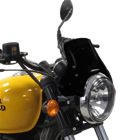 Powerbronze Low Naked Low Solid Black Screen Royal Enfield Hntr