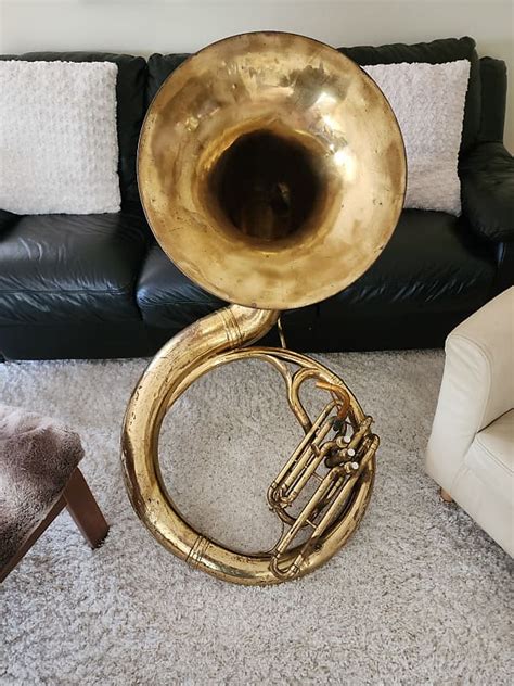 King H N White Sousaphone 1925 1930 Original And Vintage Reverb