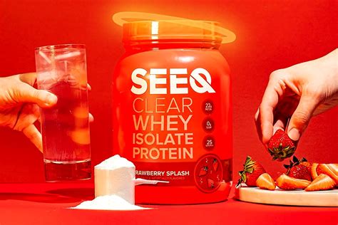 SEEQ Discontinues Original Strawberry Splash Clear Whey Isolate