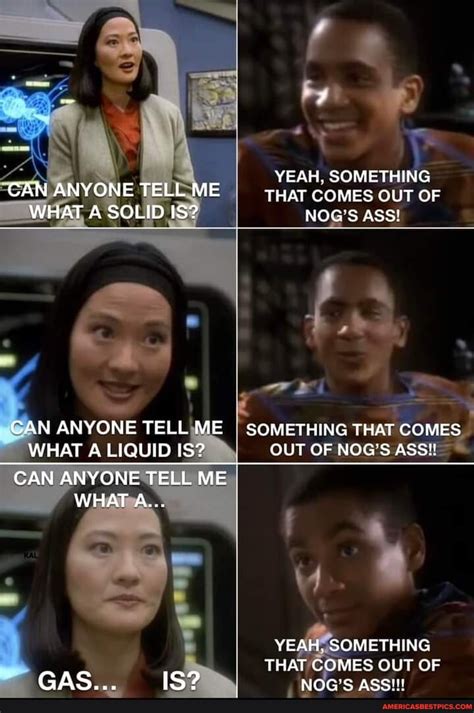 Fe Yeah Something Can Anyone Tell Me That Comes Out Of What A Solid S Nog S Ass Can Anyone