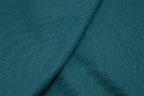 HUGO BOSS Итальянский хлопковый трикотаж-футер темно-бирюзовый