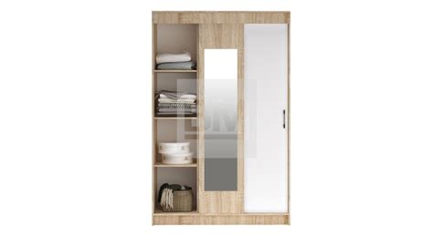Шкаф купе Бася 130х200, Сонома-Белый трехдверный купить недорого с ...