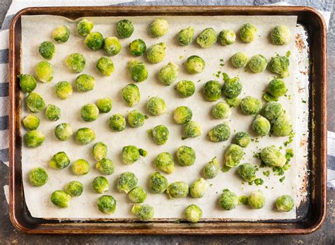 Roasted Frozen Brussels Sprouts Crispy And Easy