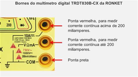 Como funciona o multímetro digital na prática