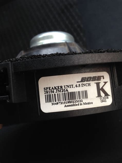 28156JM20A Динамик NISSAN INFINITI | Запчасти на DRIVE2